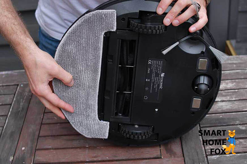 test nettoyage aspirateur robot m8 pro serpillere